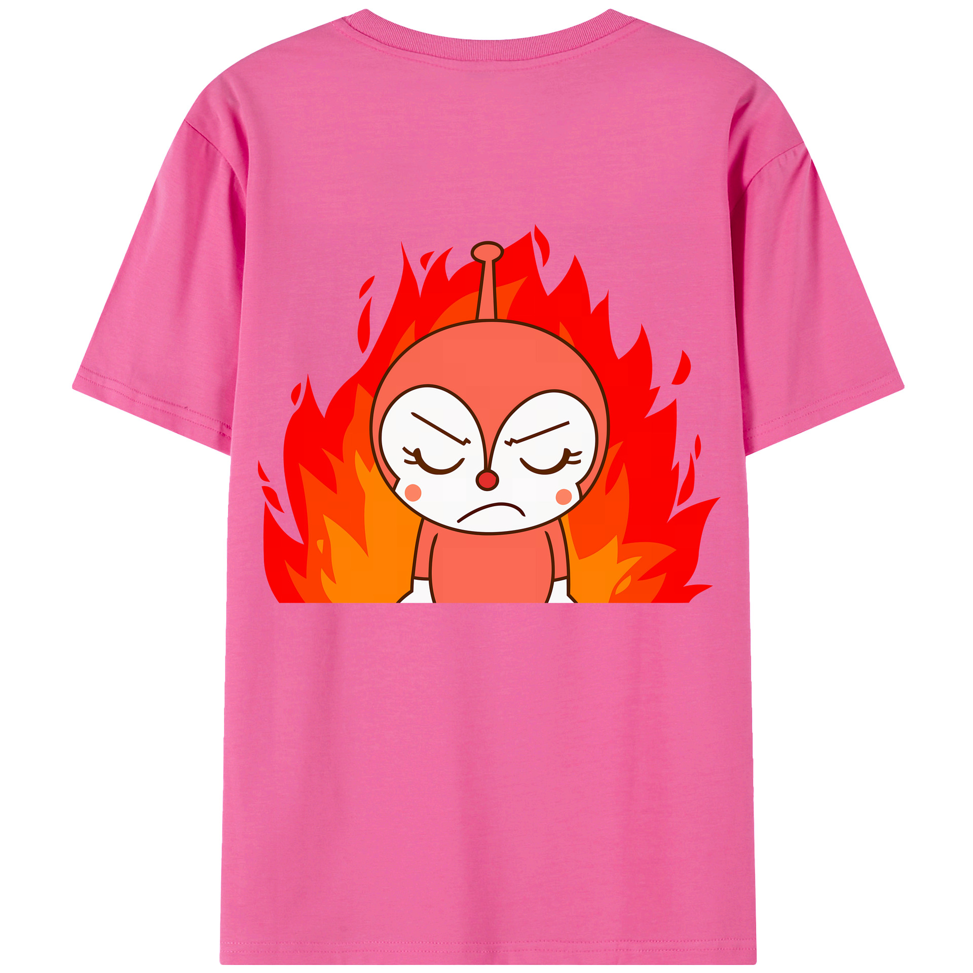 アンパンマン Anpanman レディース半袖Tシャツ(バックプリント)